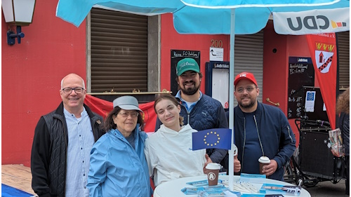 Wahlstand CDU Zollstock